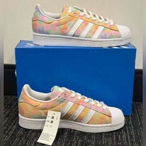 RARE Adidas Superstar W Tie-Dye Sneakers